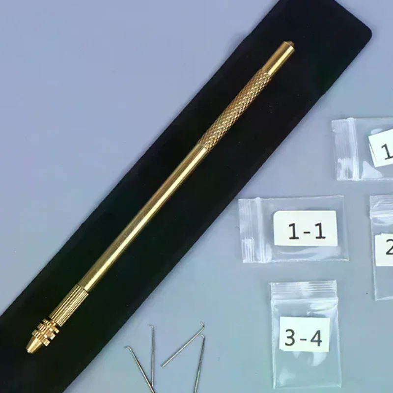 Detachable Brass Ventilating Needle - Professional Wig Making Repair Tool For Hair Extensions Wig Craft Supplies