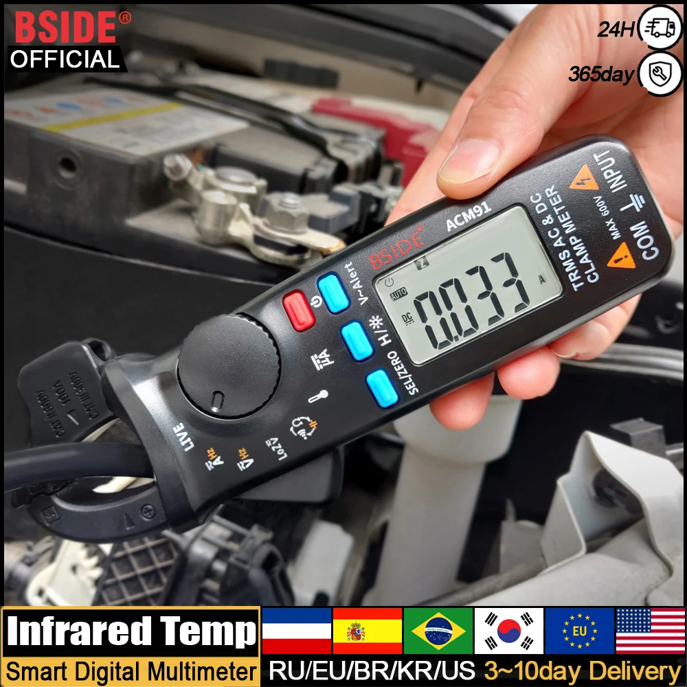 Multímetro Digital Tasi Ta8301, Medidor Profesional True Rms | Envío Gratis