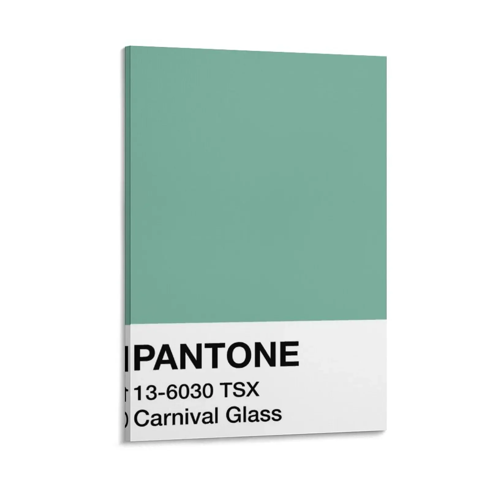 Pantone Carnival Glass Canvas Painting Anime Decorative Wall Tele