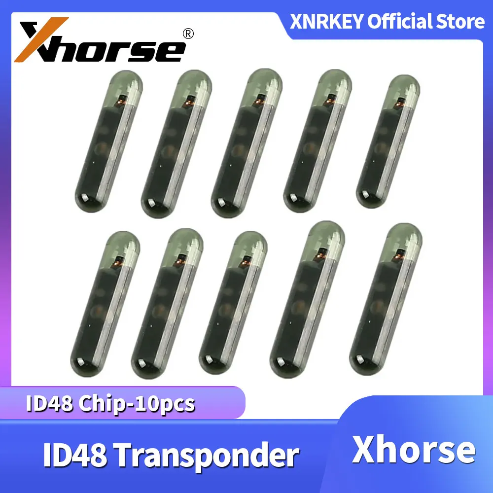

10 шт./партия чип ID48 чип ID48 транспондер чип для XHORSE VVDI2 48 транспондер копир