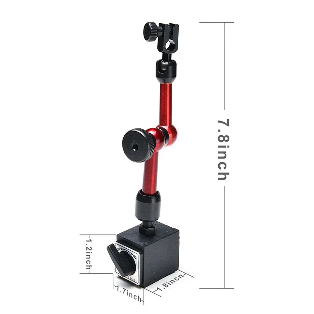 Dial Indicator Magnetic Holder Bore Gauge Stand Base Micrometer Measure Tools