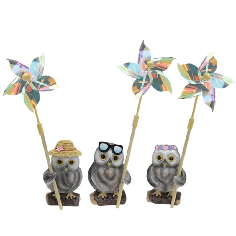 

Home Decorations Owl Realistic Animal Scarecrows Lawn Garden Statue Crafts