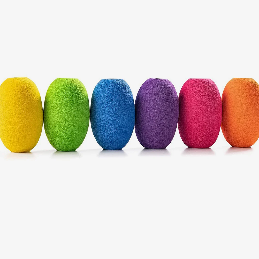 

6 Pcs Sponge Pencil Holder Writing Aid Posture Trainers Pencils Holding Aids Human Body Training Correctors for Kids Child