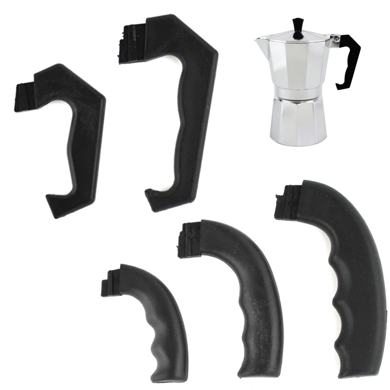 

1PCS Coffee Pot Handle Plastic Anti-Scalding coffee glass pot Stainless steel oil pot Lifting Replace Kitchen Cookware Part