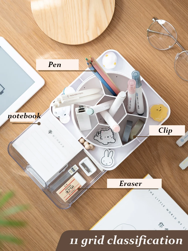 360°rotating Desk Organizers For Women Office Organization And Storage  Holder - Home Office Storage - AliExpress