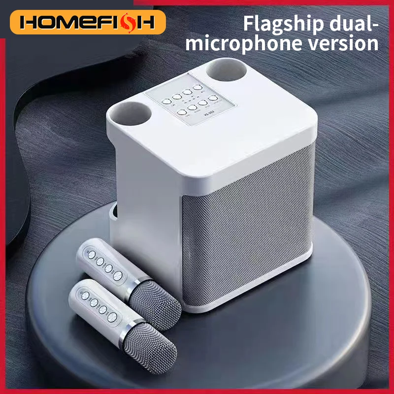 Rahat müzik dinleme için kullanılan taşınabilir Bluetooth hoparlör