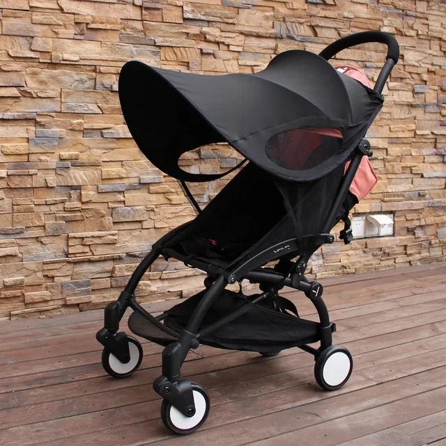 Universal Baby Stroller Accessories Sunshade Canopy Carriage Sun Visor Cover for Babyzen Yoyo Yoya Pushchair 4