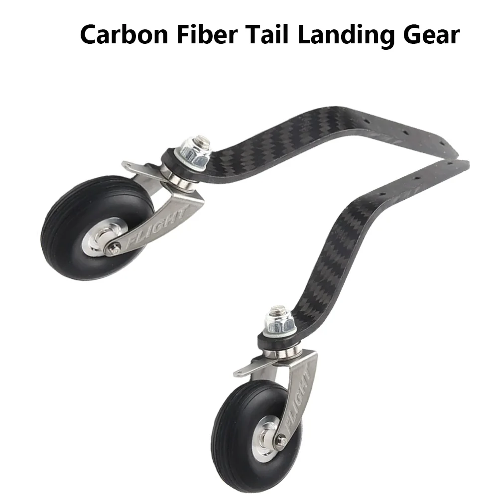 

1 set Flight-Model New Carbon Fiber Tail Landing Gear For RC 50cc 60cc Gasoline Airplane