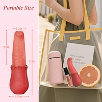 Wiggle Zunge lecken Vibrator für Frauen Blowjob Simulation weiches Silikon Klitoris Nippel Stimulator weibliche Masturbation Sexspielzeug 4