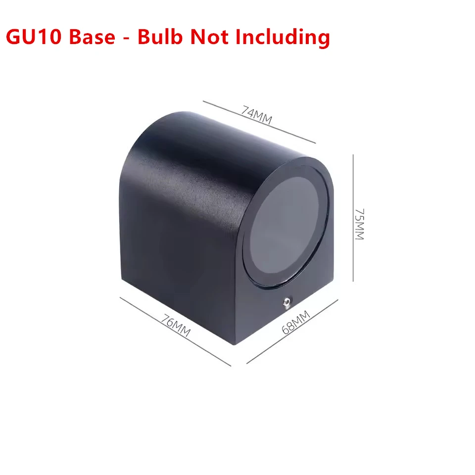 Waterproof Indoor Outdoor LED Aluminum Wall Lamp - Modern Garden and Porch Light