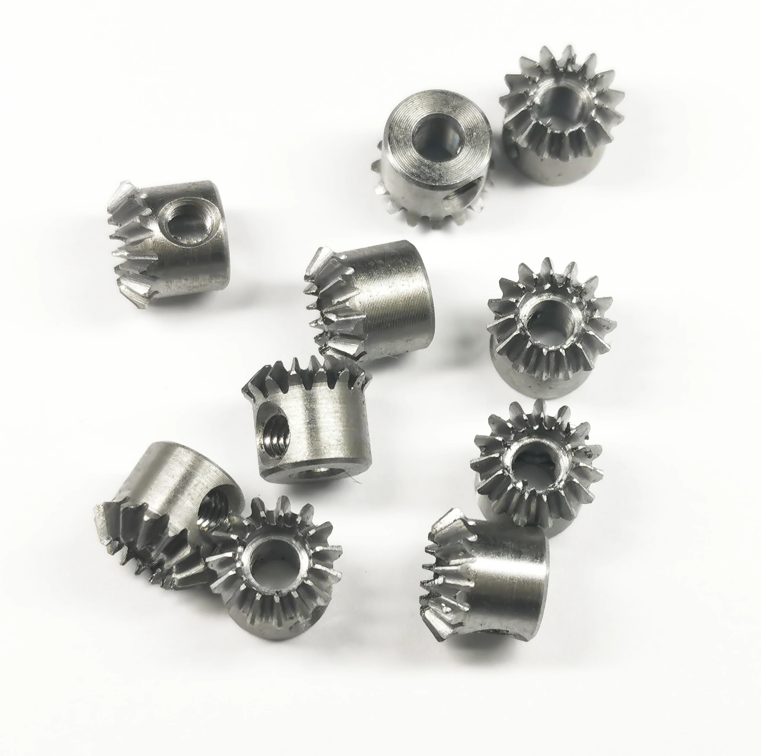 0.5Module 1:1 Mini Steel Bevel Gear 15 Teeth Axle hole 3 mm 90&deg;Angle Equal Diameter Conical /Spur Gears