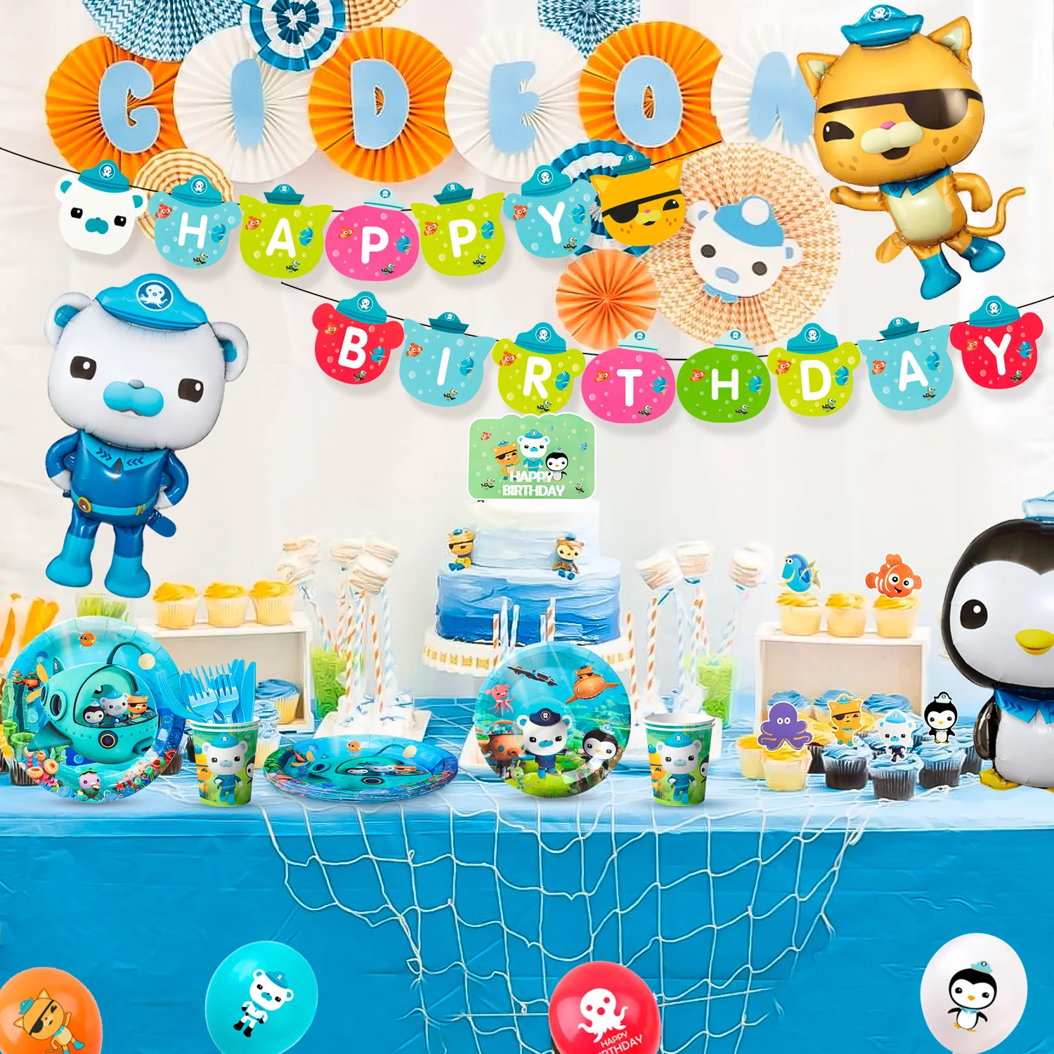 Octonaut Birthday Party Decorations and Supplies Set