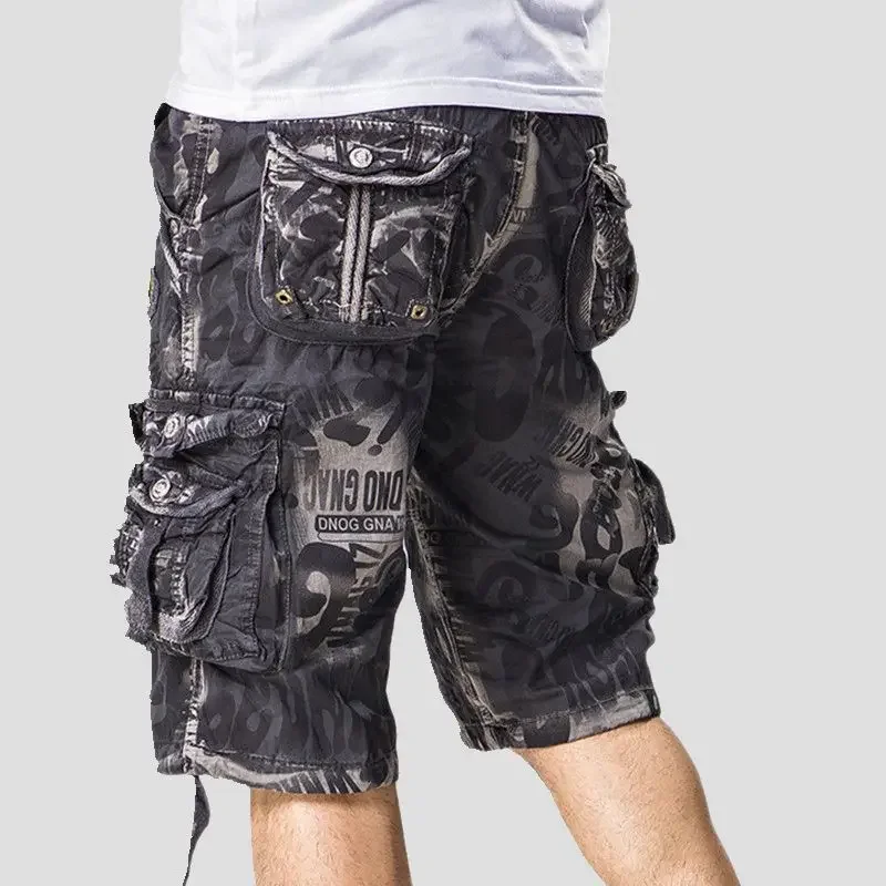 thumbnail image 1 of Pantalones cortos cargo para hombre, de camuflaje, para senderismo, por encima de la rodilla, ropa cómoda y popular, pantalones cortos de moda 2024 para hombre, novedad, 1 of 5