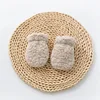 Autumn Winter Thicken Warm Gloves for Newborn Baby Mittens Kids Boy Girl Plush Anti-scratch Face Gloves Accessories 2