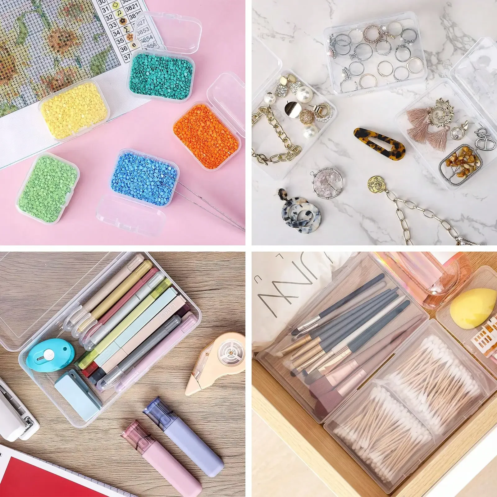 28-Pack Storage Boxes Set 4