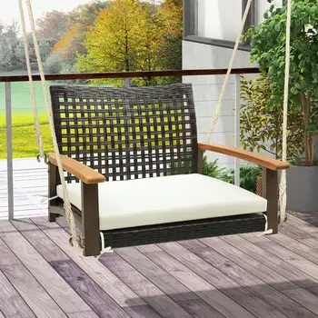 Rattan Porch Swing 1
