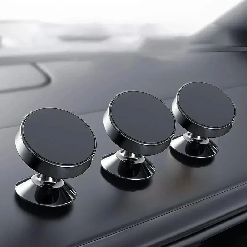 Universal 360° Rotating Magnetic Metal Car Phone Holder Stand