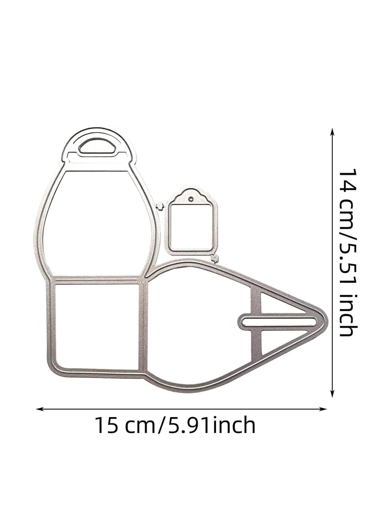 Metal Kesme Ölür Kart Yapımı Için Kutu Kalıp Dekorasyon koleksiyon defteri kağıdı Zanaat Bıçak Kalıp Bıçak Yumruk Şablonlar