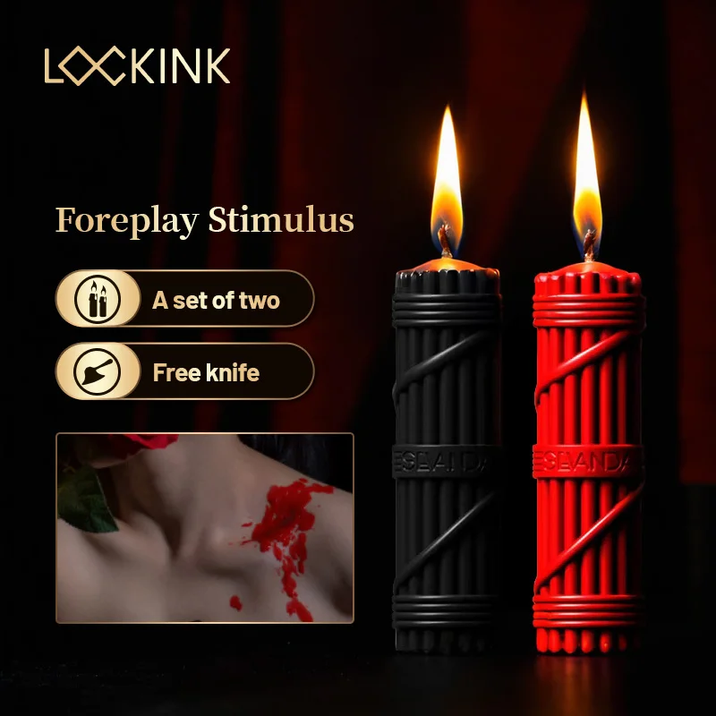 Adult Fun Low Temperature Candles Flirting Items Adult Games Foreplay Dripping Wax Stimulation SM Products Sex Toys For Couples