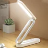 Eye Protection LED Folding Desk Lamp 3-Level Dimming Lighting Table Lamps Reading Bedside Living Bedroom Charging Night Light 2
