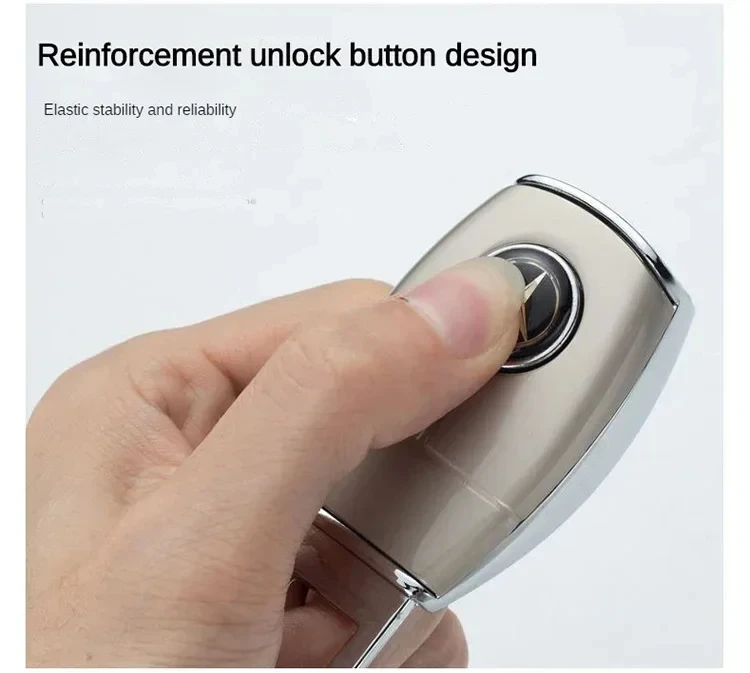1pcs Car Seat Belt Clip Extender Safety Seat Belt Lock Buckle Plug Thick Insert Socket Car Safety Cover Buckle