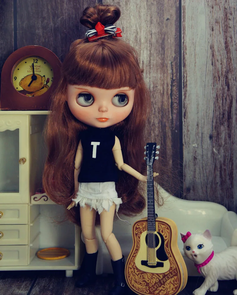 Fashion Doll Clothes Set For Blythe Doll Outfits Tank Top Coat Skirt Dress Pants Trousers For Blyth 1/6 Dolls Accessories doll accessories,doll clothes,barbie doll clothes