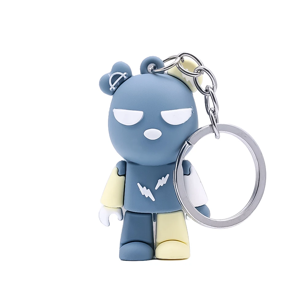 KAWS Sesame Street Keychain Creative Korean Key Chain Cartoon Hanger Pendant