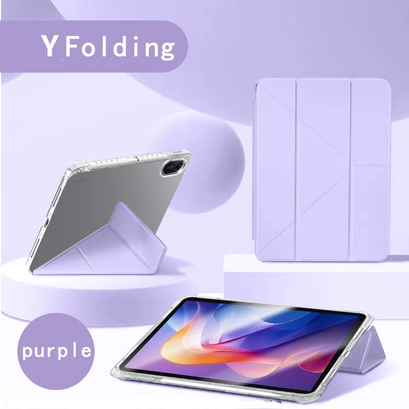 Premium Y-Folding Acrylic Stand Cover with Pencil Holder
