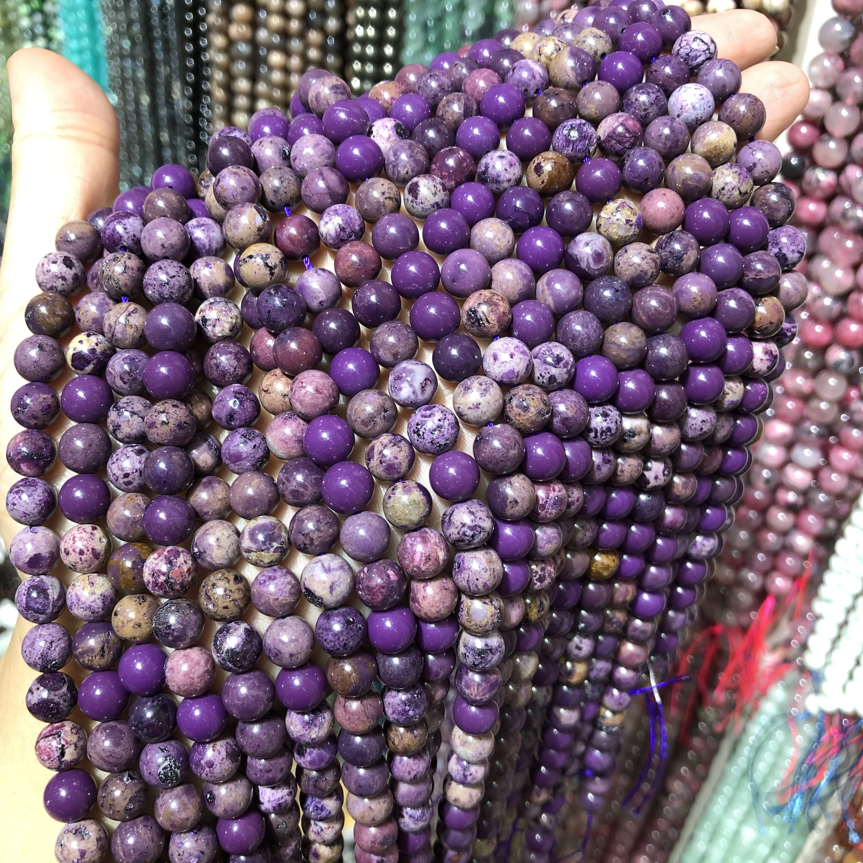 20 Gm Purple Kunzite Beads Bracelet At ₹ 00/piece In Udaipur | ID - Foto 7
