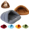 Warm fleece pet sleeping bag pet kennel dog kennel cat kennel rabbit kennel large kennel pet house sleeping mat kennel Pet nest 2