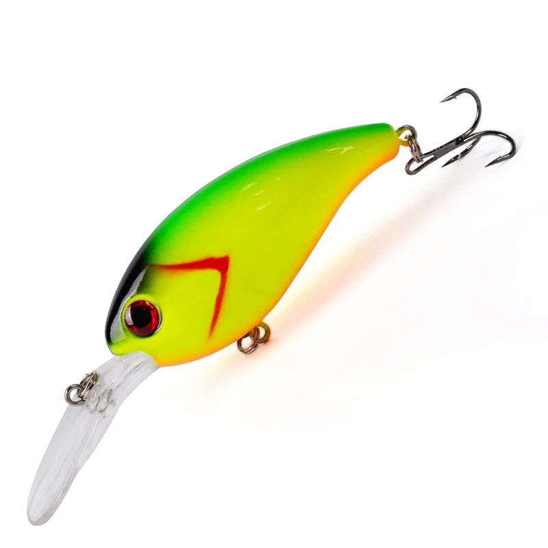 Leurre de pêche méné coulant en plastique de conception japonaise 50mm 4g prise appât dur Wobbler manivelle Pesca matériel de pêche SwimBait  18
