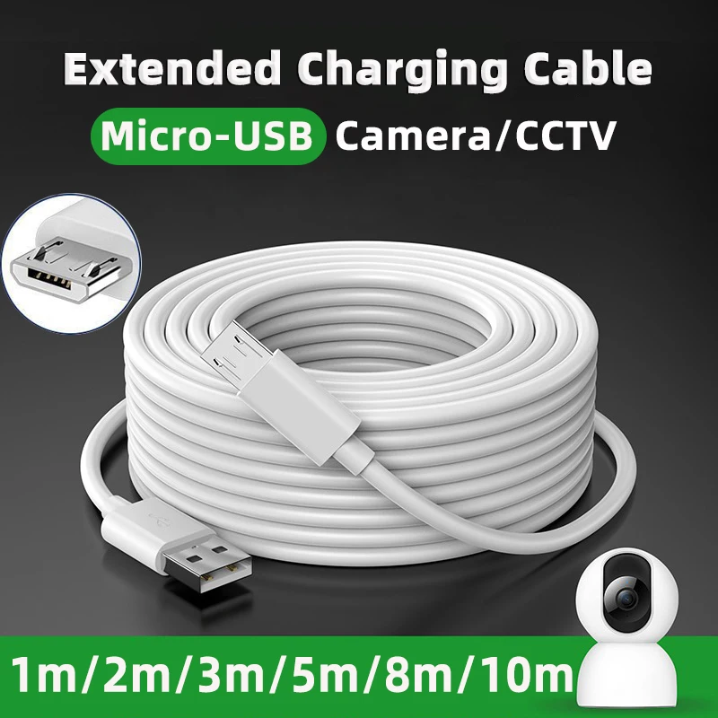 Ultra-Long Dual USB Charging Cable for Versatile Use (1-10M)
