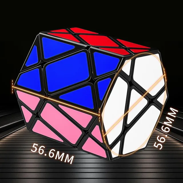 FanXin Third-order Octahedron Hexagonal Prism Strange-shape Magic Cube Series Puzzle Education Toys For Kids Magico Cubo 3