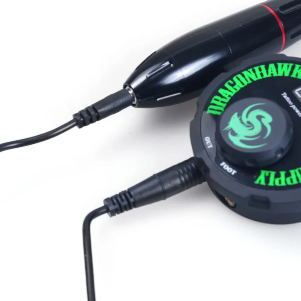 One Silicone Tattoo Cord tattoo power supply tattoo cord connector For Tattoo Pen Machine DC Plug For Power Set Supply