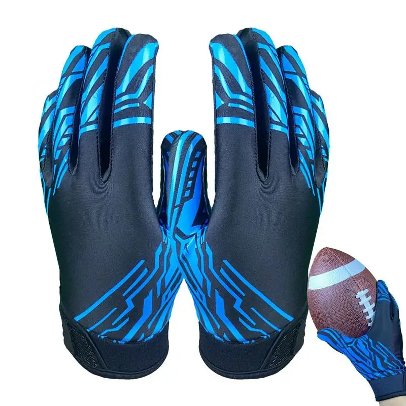 1 Pair Kids Soccer Goalie Gloves Children Football Goalkeeper Gloves Anti-Slip Youth Sports High-Performance Protection