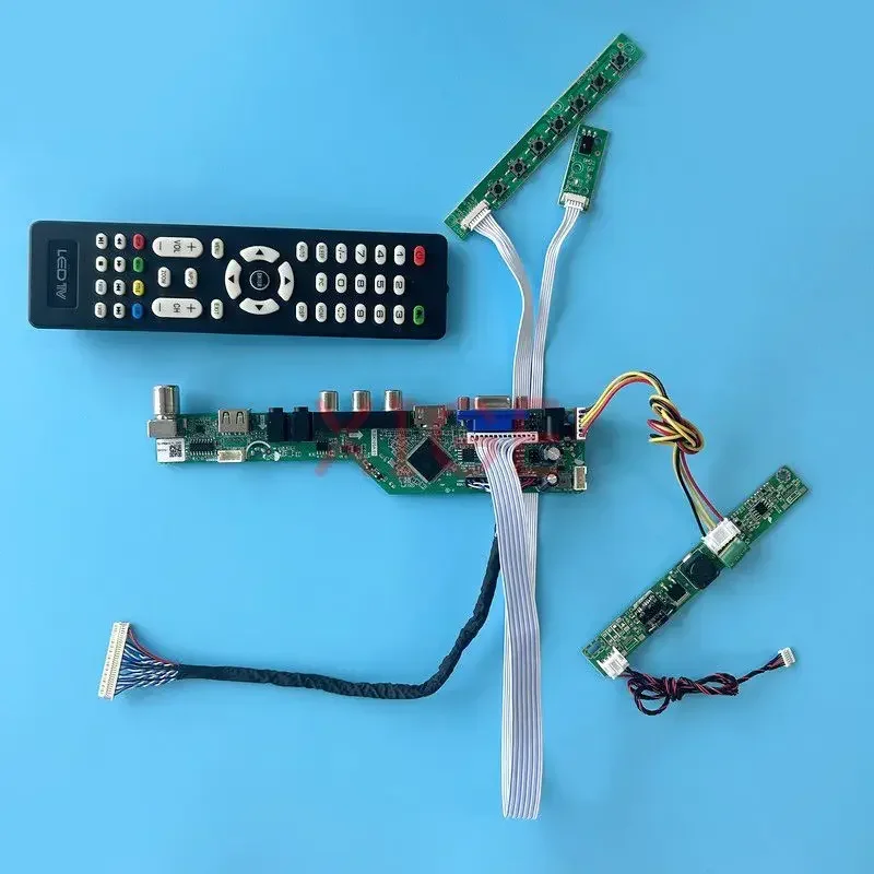 For M215HCA M215HCJ M215HJJ M215HNE Driver Board Kit DIY USB+AV+HDMI+VGA LCD Screen 30-Pin LVDS 1920*1080 21.5