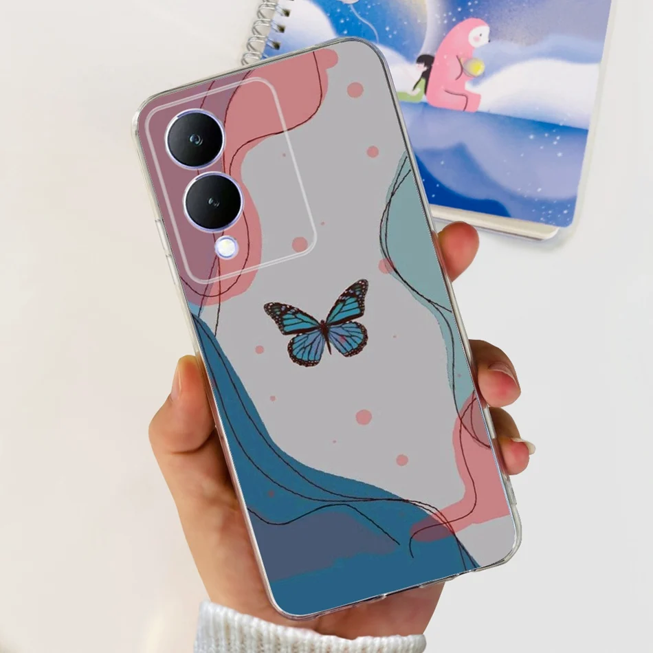 Elegant Pattern Soft Silicone TPU Phone Back Cover in 2023