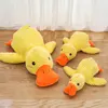 Dog Calming Duck Pet Plush Toy Bite Resistant Sleeping Sound Making Small Yellow Duck For Small Dogs Golden Retriever Chew Toys 3