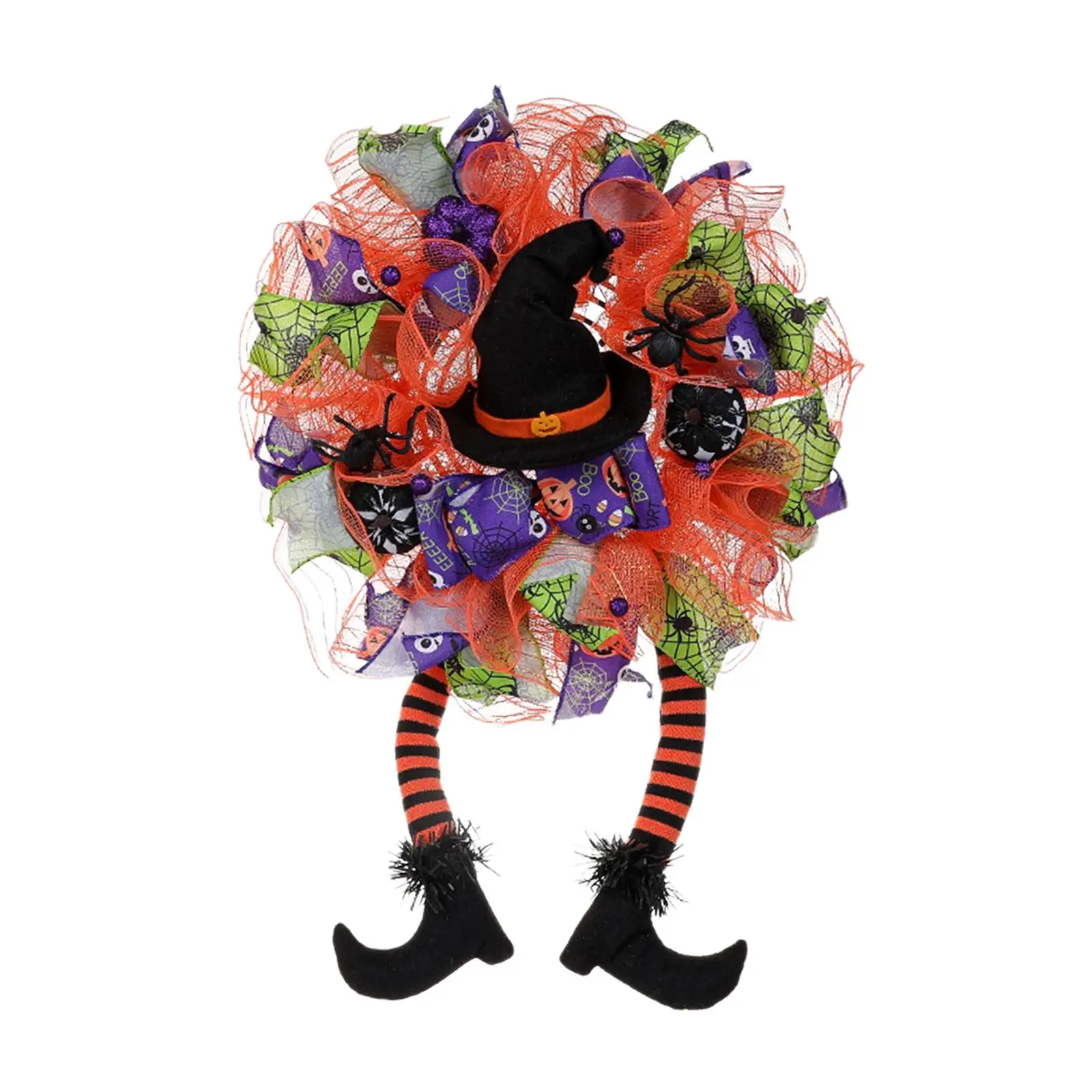 

Garland Handmade Halloween Wreath for Front Door for Halloween Door Festival