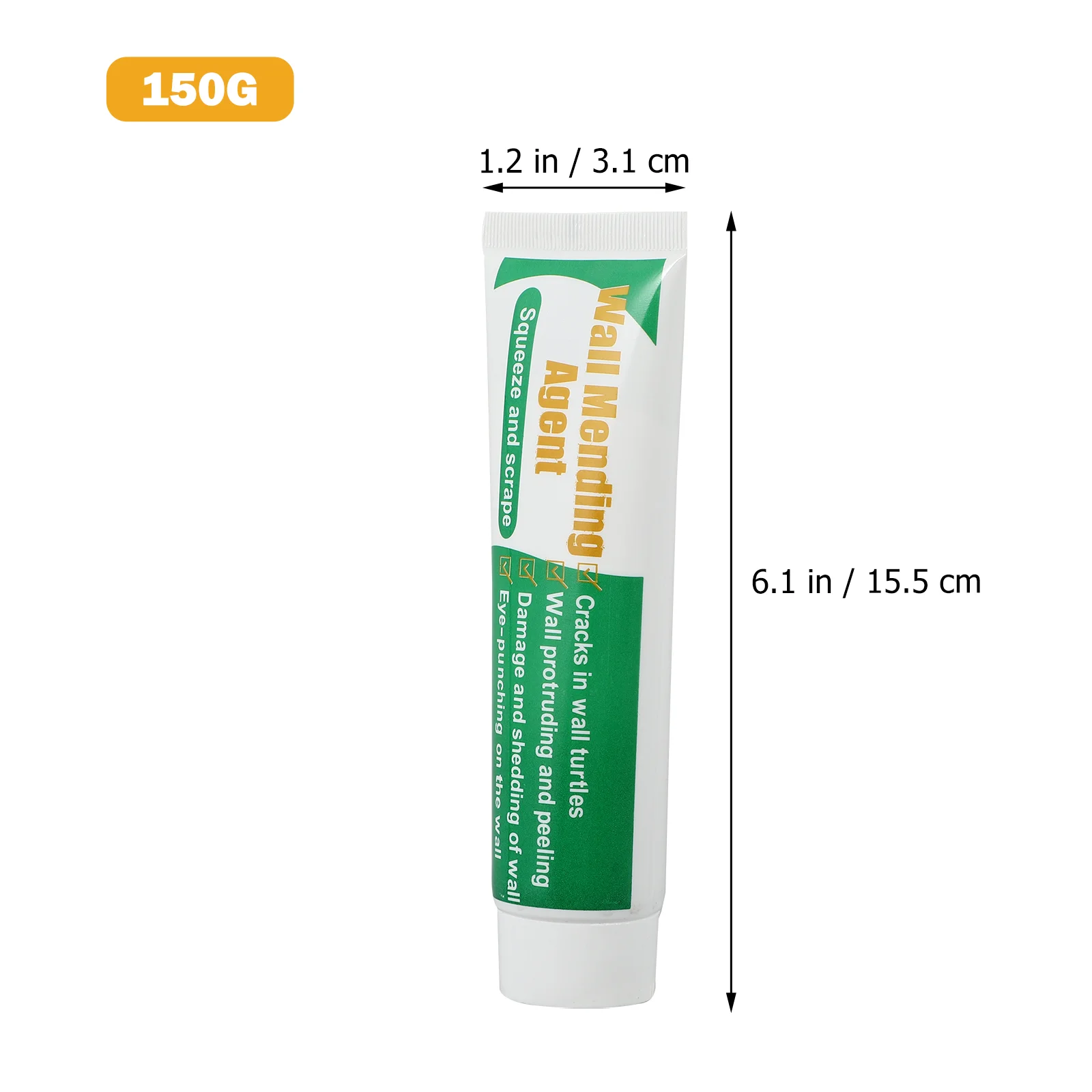2 Sets Wall Mending Agent Wall Repair Cream Self Adhesive Wall Hole Repair Paste