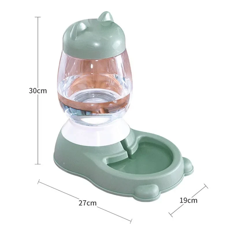 2.2/2.5L 개밥 물 그릇 고양이 개를위한 자동 공급기 디스펜서 대용량 애완 동물 마시는 그릇 고양이 용품