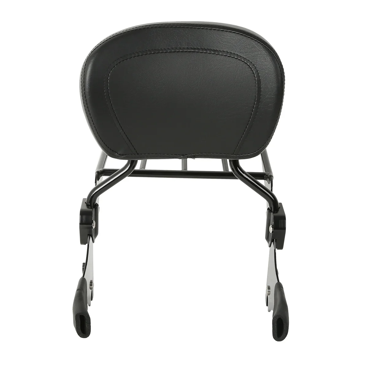 Motorcycle Detachable Backrest Sissy Bar Luggage Rack For Harley Touring Road King FLHT 1994-2008