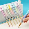 Multi Color Adjustable and Convenient Aluminum Pencil Extension Stand, School Hobby Art Writing Tool, Pencil Extension Length 3