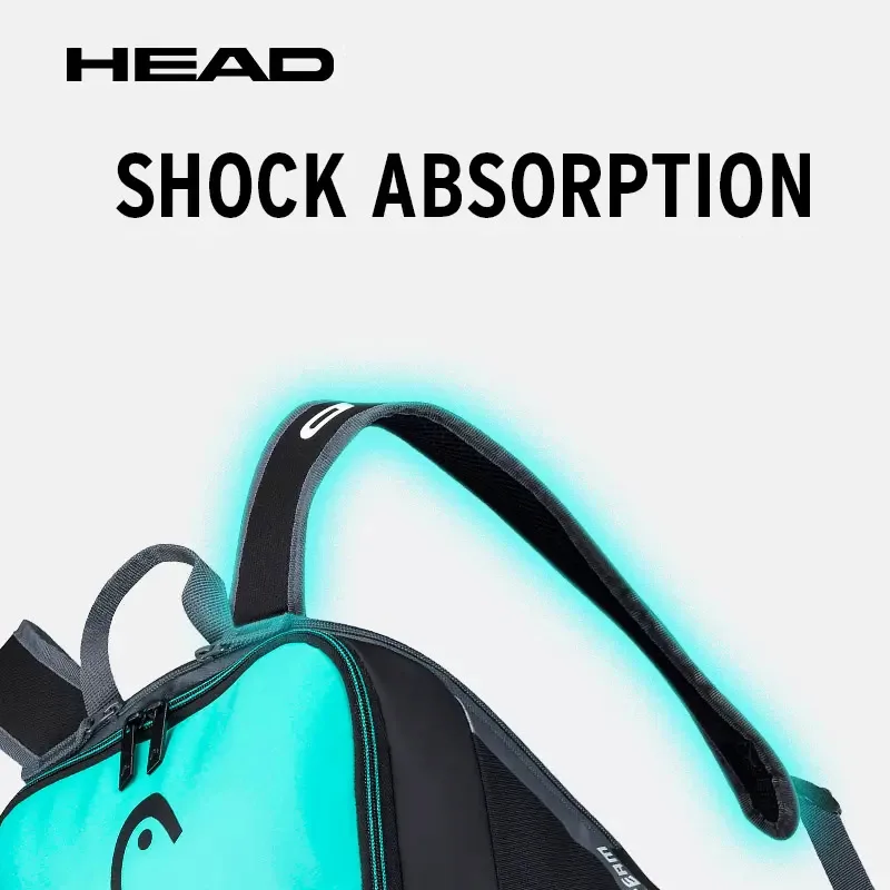 HEAD Tour Team Series Tennis Backpack Large Capacity With Shoe Compartment Racket Room Rackets Bag 5