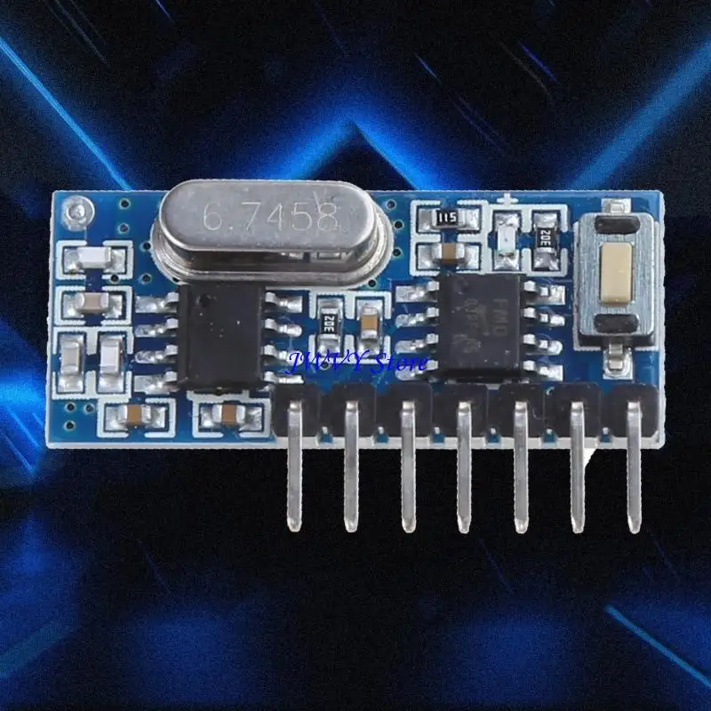 573A Set mit 5 Stück RX480-E 433 MHz Superheterodyne Wireless Decoding Empfangsmodul 4-Kanal-Ausgangsunterstützung 1527 2262 – Detail 10