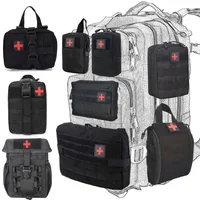Molle Tactical Waist Bag Outdoor Emergency EDC Pouch Camping Medical Accessories Molle Tools Hunting Fanny Pack First Aid Kit 1