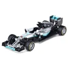 Bburago 1:43 2016 Mercedes AMG W07 Performance #44 Valtteri Bottas Static Simulation Diecast Alloy Model F1 Racing Formula Car 1