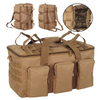 55L Convertible Tactical Duffel Backpack 1