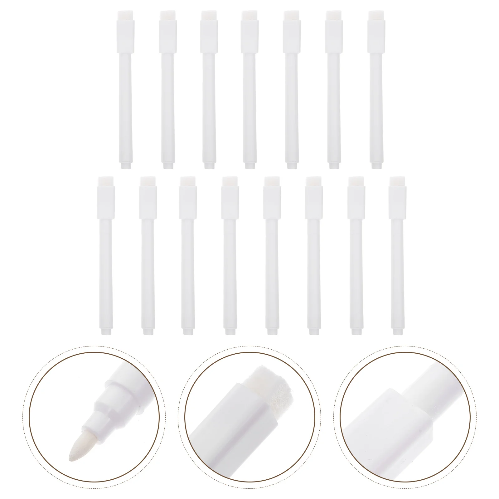 

White Chalkboard Pen Students Stationery Dry Marker Office Supplies Liquid Pens for Fluorescent Screen Drawing Writing