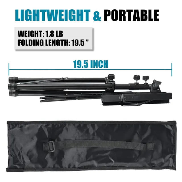 유연하고 조정 가능한 이중 사용 보면대